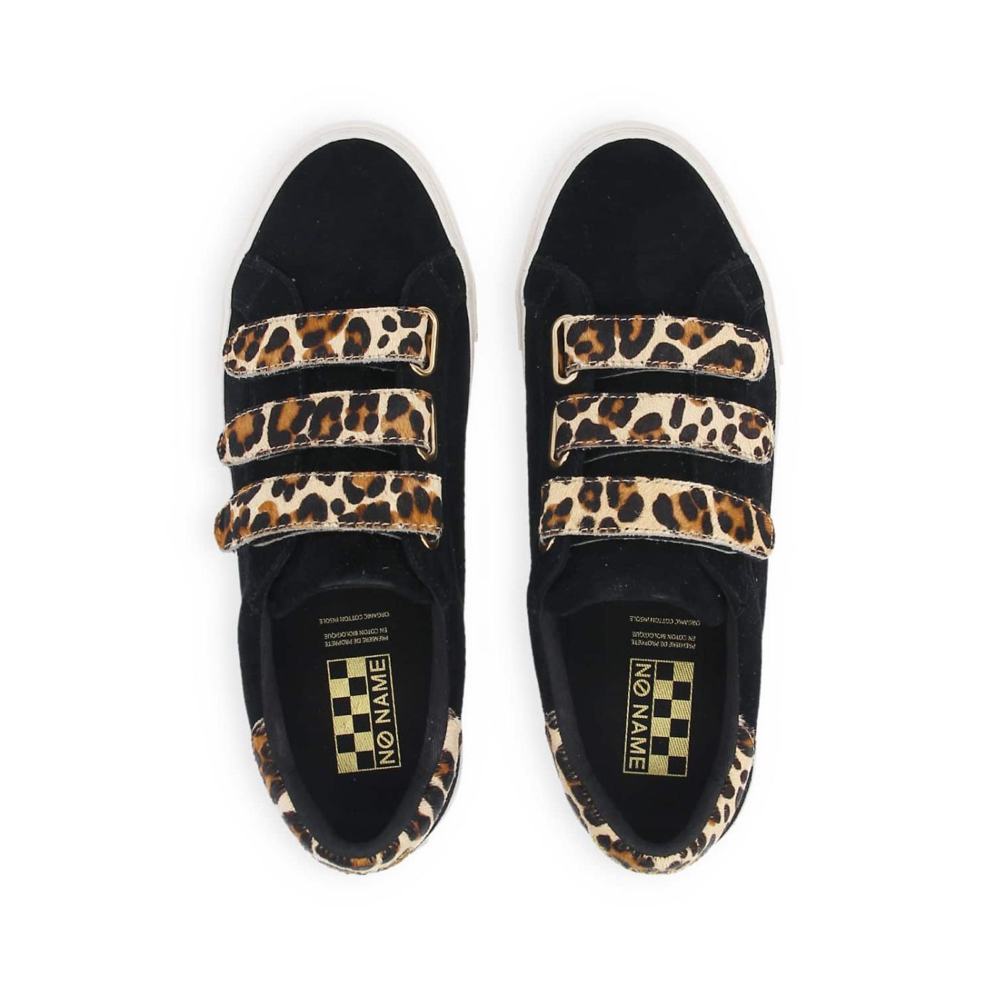 ARCADE STRAPSPERFO W - GOAT SUEDE/LEO - NERO/LEOPARDATO